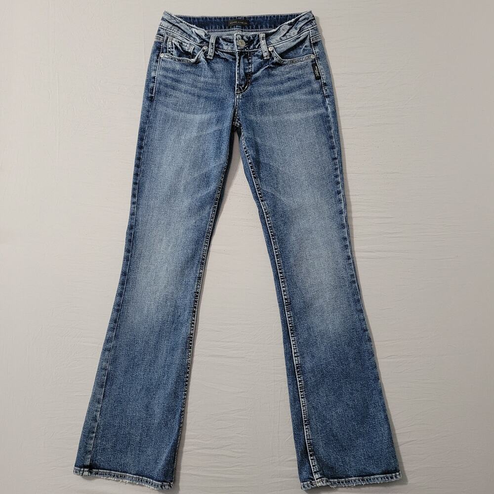 Silver Suki Bootcut Western Work Wear Jeans Women's W26 L33 Rodeo